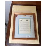 SIGNED DAVID CARL POEM & MORE (ALT LOC)