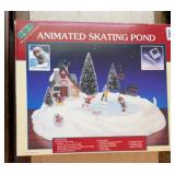 CHRISTMAS ANIMATED SKATING POND (ALT LOC)