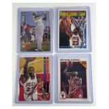 (4) MICHAEL JORDAN COLLECTOR CARDS