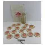 COOKS FARM MILK BOTTLE CAPS