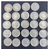(24) BUFFALO NICKELS W/ DATES