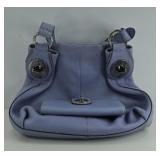 BLUE COACH PURSE