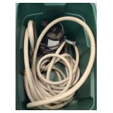 SUMP PUMP & HOSE