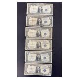 (6) 1935 $1 SILVER CERTIFICATES