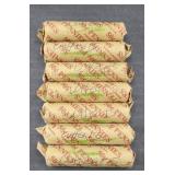 (7) ROLLS OF WHEAT PENNIES, MIXED DATES