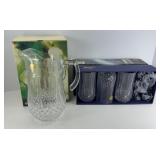 LONGCHAMP GLASS SET & PITCHER