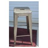 METAL WORKSHOP STOOL