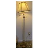 BRASS FLOOR LAMP (ALT LOC)