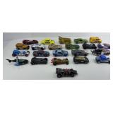 (20) SPIDER-MAN, MARVEL, STAR WARS HOT WHEELS