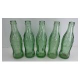 MONON & FRANKFORT INDIANA COKE BOTTLES