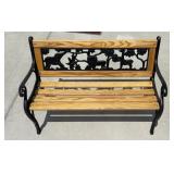 CHILDS PARK BENCH , OAK