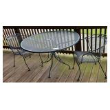 PATIO TABLE W/ 2 CHAIRS