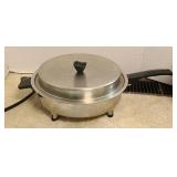 MERALCO ELECTRIC SKILLET W/ KITCHEN UTENSILS