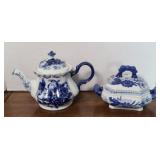 TEAPOT & COVERED DISH