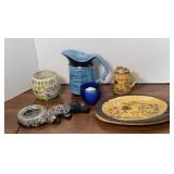 ALLIGATOR ASHTRAY, LIGHTER, TRAY