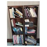 (2) SMALL BOOKSHELVES