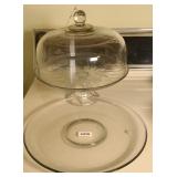 CAKE STAND & CAKE PLATE