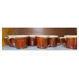 (6) MCCOY DRIPWARE COFFEE CUPS