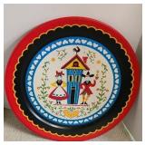 TOLE WARE METAL TRAY