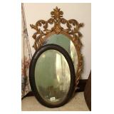 (2) OVAL MIRRORS