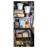 WIRE, HARDWARE & MORE, INCLUDES SHELF