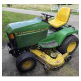 JOHN DEERE 445 TRACTOR, 60 INCH DECK