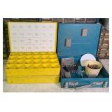 PARTS ORGANIZERS W/ METAL TOOL CASE