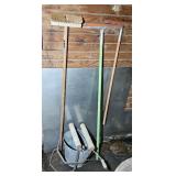 MOP BUCKET & SQUEEGEES