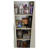 CABINET JARS, CABINET CONTENTS