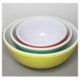 PYREX MIXING BOWLS