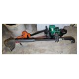 GAS & ELECTRIC HEDGE TRIMMER