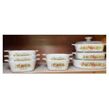 CORNING WARE SPICE OF LIFE SET