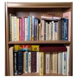 (2) SHELVES OF BOOKS, HEALTH & WELLNESS