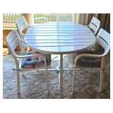 ALLIBERT PATIO TABLE & CHAIRS