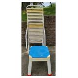 CHAISE LOUNGE & SIDE TABLE