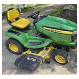 JOHN DEERE X 360 GARDEN TRACTOR W/ 48 INCH DECK