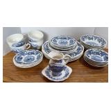 WEDGEWOOD BLUE & WHITE CHINA