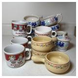 SOUP BOWLS & SNACK PLATES