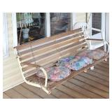 WOOD SLAT SWING