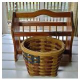 BASKET & MAGAZINE RACK