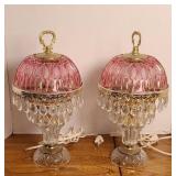 (2) VANITY LAMPS