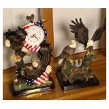 EAGLE CLOCK & STATUE