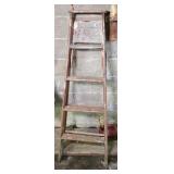 5 FOOT WOOD LADDER