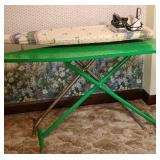 (2) IRONING BOARDS W/ IRONS