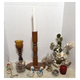 SHELL DECOR, CANDLE HOLDERS & MORE