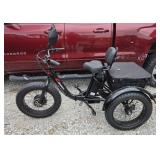 GEEMAX ELECTRIC FOLDING TRIKE BICYCLE NEW