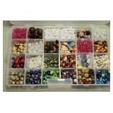 GLASS & WOOD BEADS FOR JEWELRY MAKING