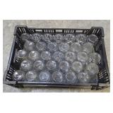 CRATE OF CANNING JARS
