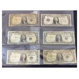 (1) 1928, (3) 1935, (2) 1957 SILVER CERTIFICATE