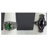 2000 DECATUR HS RING & STERLING RING